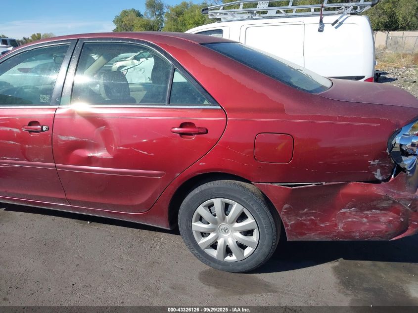 2005 Toyota Camry Le VIN: 4T1BE30K35U034183 Lot: 43326126