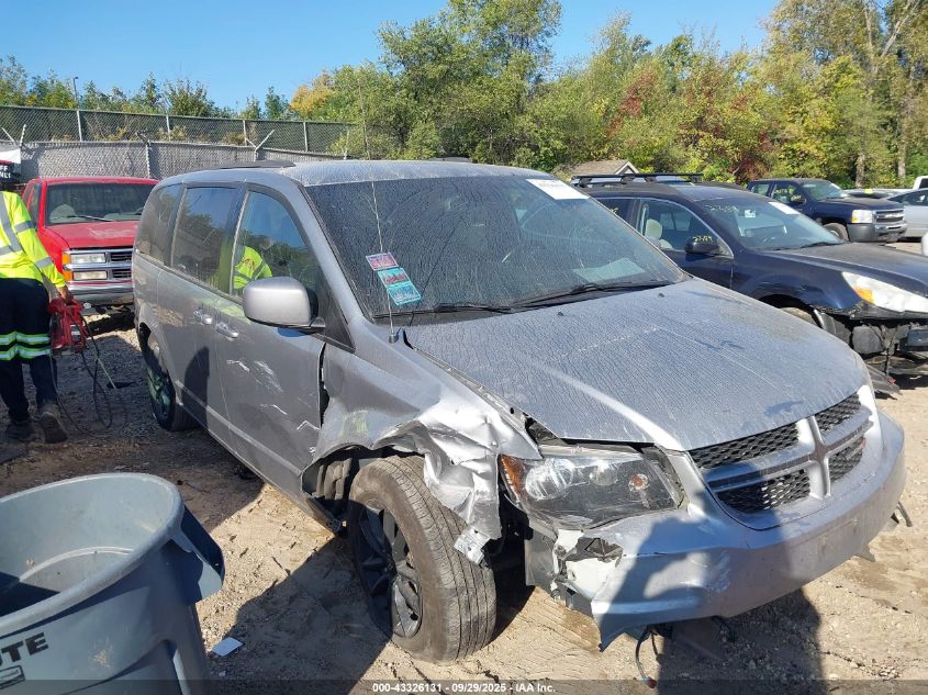 2019 Dodge Grand Caravan Gt VIN: 2C4RDGEG9KR744456 Lot: 43326131