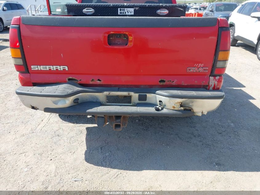 2005 GMC Sierra 1500 Sle VIN: 1GTEK19B45E343477 Lot: 43326153