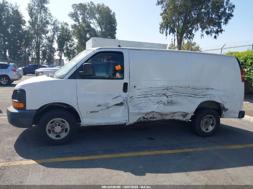 2006 Chevrolet Express Work Van VIN: 1GCGG25V561184056 Lot: 43326160