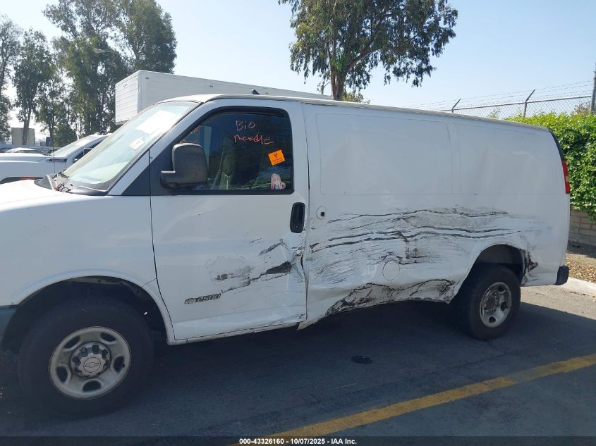 2006 Chevrolet Express Work Van VIN: 1GCGG25V561184056 Lot: 43326160