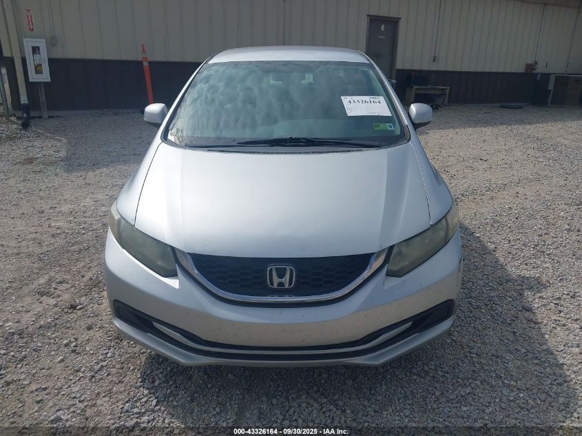 2013 Honda Civic Lx VIN: 19XFB2F50DE043091 Lot: 43326164