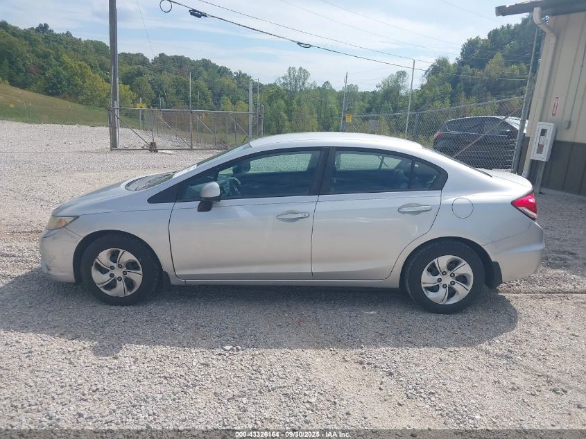 2013 Honda Civic Lx VIN: 19XFB2F50DE043091 Lot: 43326164