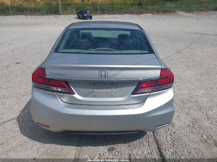 2013 Honda Civic Lx VIN: 19XFB2F50DE043091 Lot: 43326164