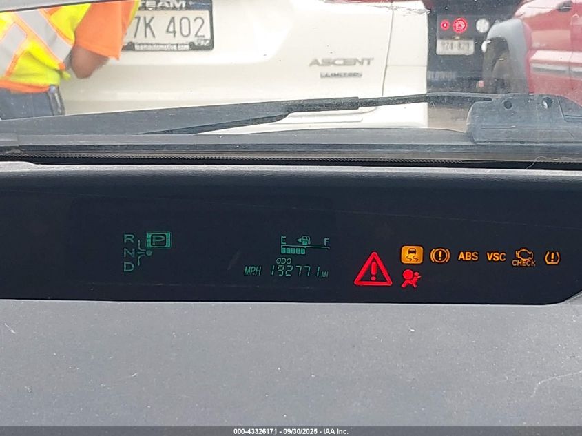 2009 Toyota Prius VIN: JTDKB20U693505862 Lot: 43326171