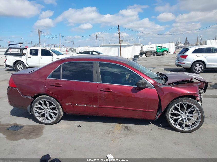 2006 Honda Accord 2.4 Se VIN: 1HGCM56396A088003 Lot: 43326178