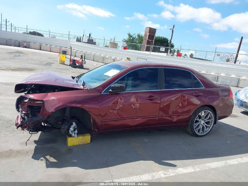 2006 Honda Accord 2.4 Se VIN: 1HGCM56396A088003 Lot: 43326178