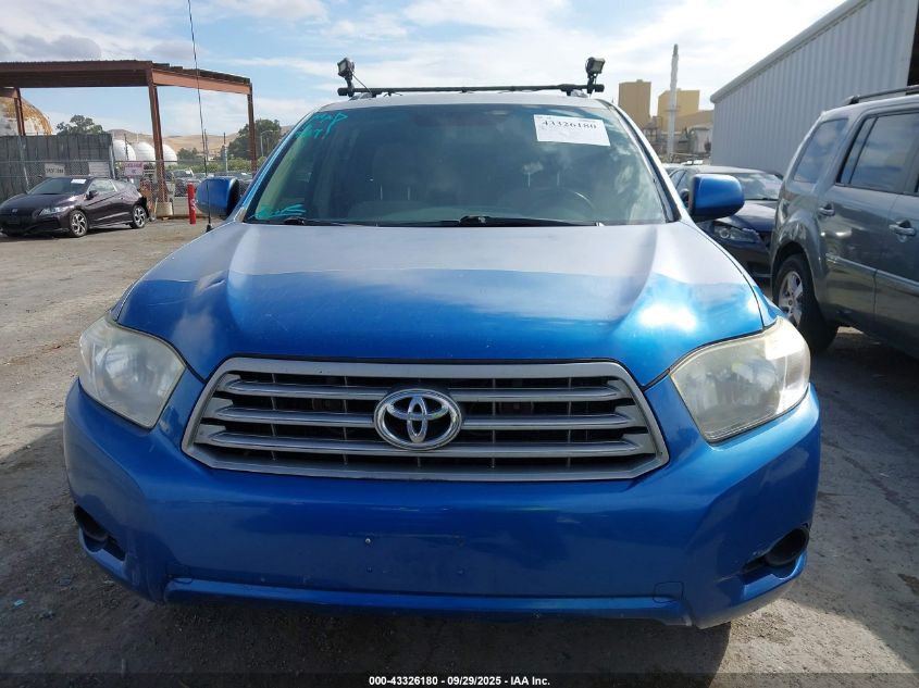 2008 Toyota Highlander VIN: JTEES41A382064401 Lot: 43326180