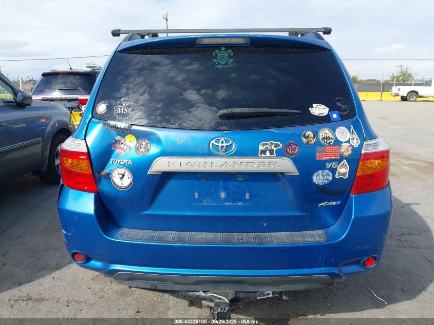 2008 Toyota Highlander VIN: JTEES41A382064401 Lot: 43326180