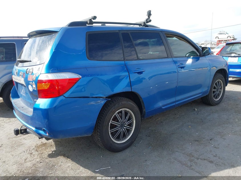 JTEES41A382064401 2008 TOYOTA HIGHLANDER photo no. 4