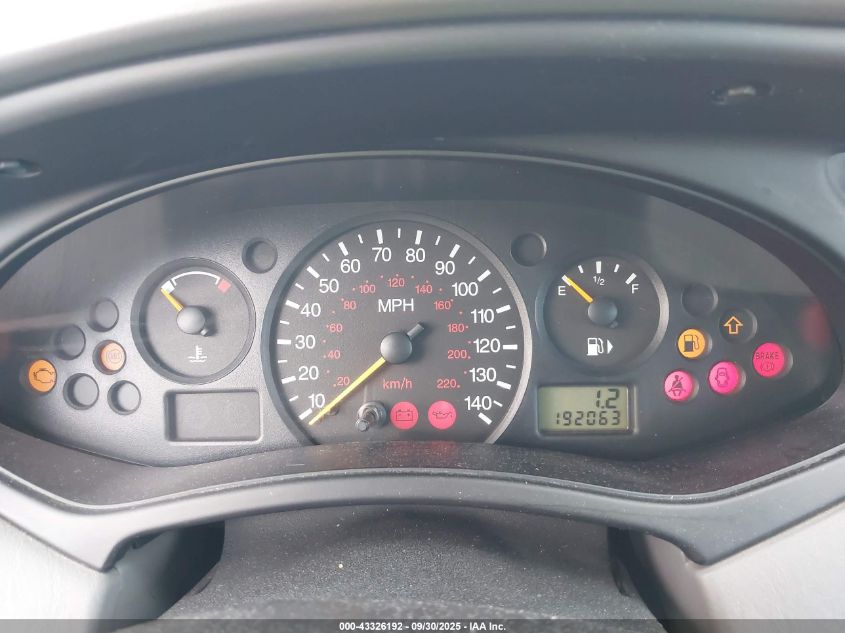 2001 Ford Focus Se/Se Comfort VIN: 1FAHP36331W266182 Lot: 43326192