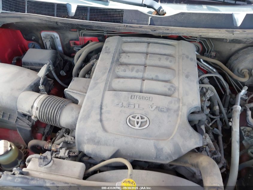 2014 Toyota Tundra Sr 4.6L V8 VIN: 5TFUM5F12EX058824 Lot: 43326193