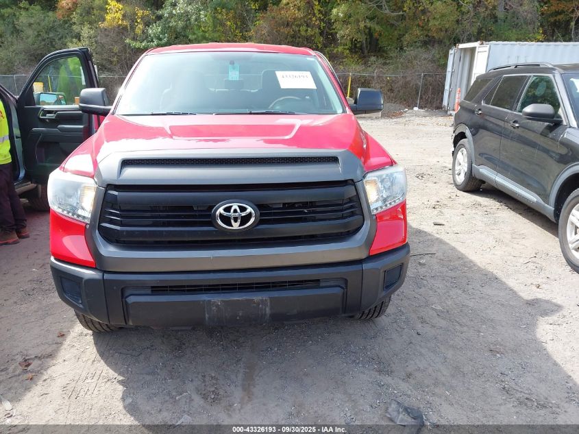 2014 Toyota Tundra Sr 4.6L V8 VIN: 5TFUM5F12EX058824 Lot: 43326193