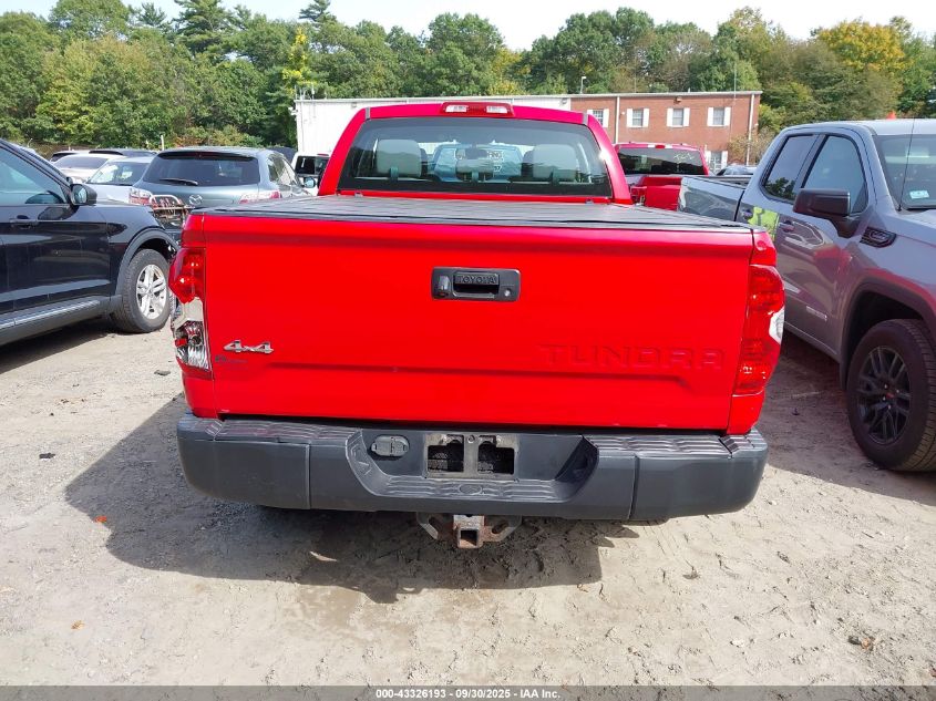 2014 Toyota Tundra Sr 4.6L V8 VIN: 5TFUM5F12EX058824 Lot: 43326193