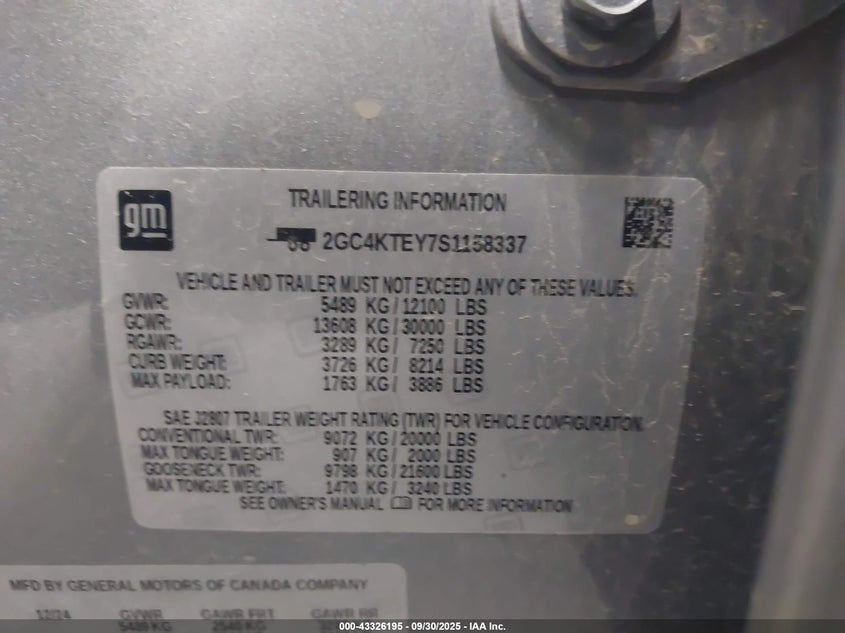2GC4KTEY7S1158337 2025 CHEVROLET SILVERADO photo no. 9