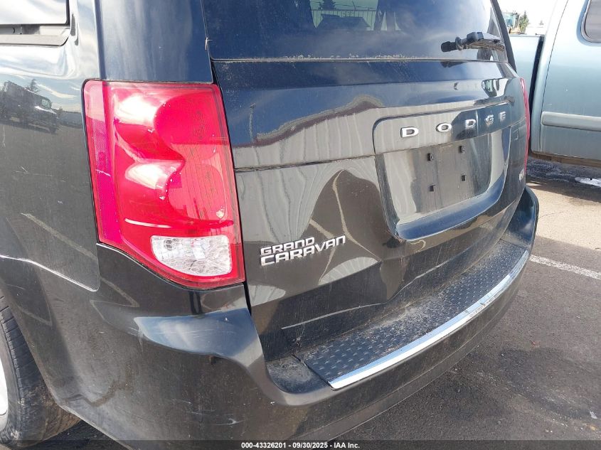 2012 Dodge Grand Caravan Sxt VIN: 2C4RDGCG3CR284506 Lot: 43326201