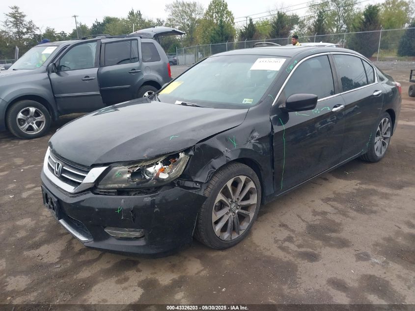 2013 HONDA ACCORD SPORT - 1HGCR2F58DA255658