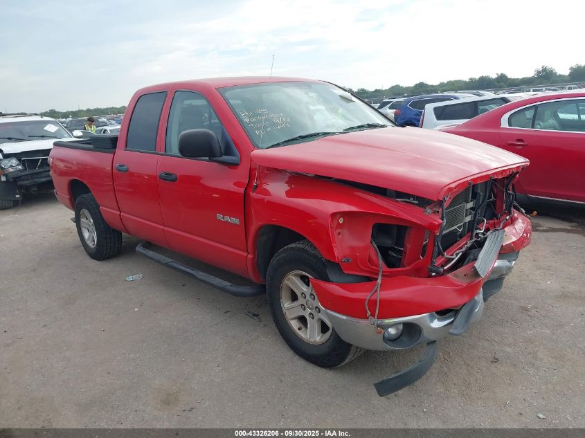 2008 Dodge Ram 1500 Slt VIN: 1D7HA18N68S568104 Lot: 43326206
