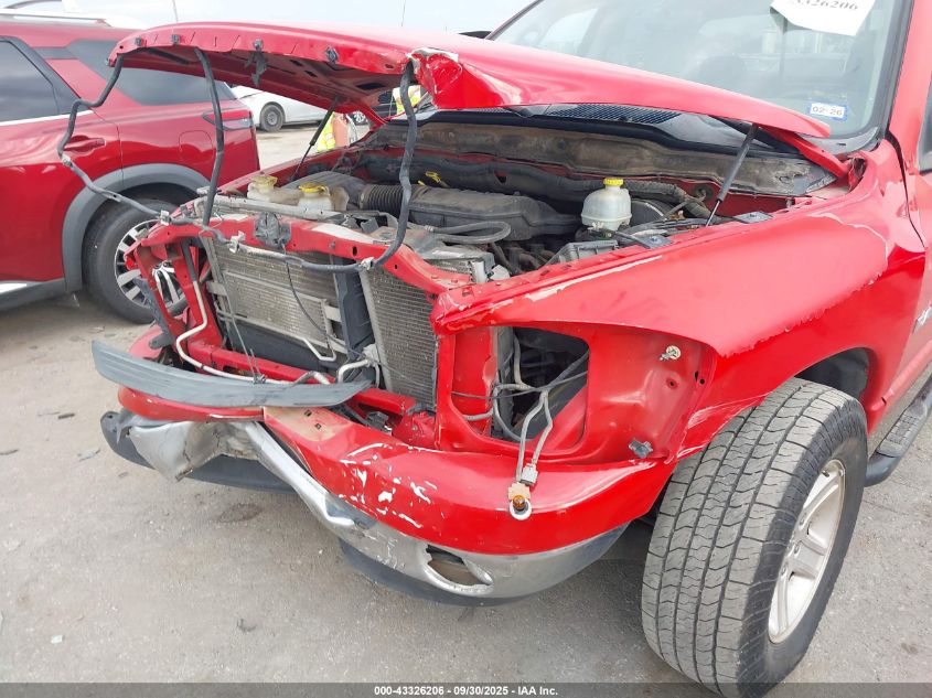 2008 Dodge Ram 1500 Slt VIN: 1D7HA18N68S568104 Lot: 43326206