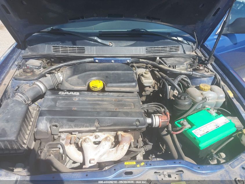 1998 Saab 900 S VIN: YS3DD55B7W2015355 Lot: 43326218