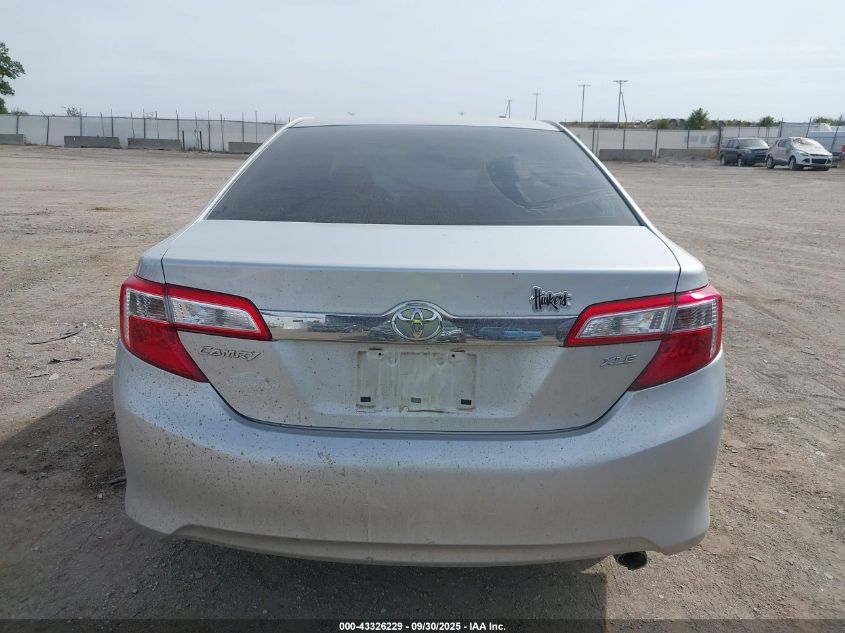 2012 Toyota Camry Xle VIN: 4T1BF1FK5CU063514 Lot: 43326229
