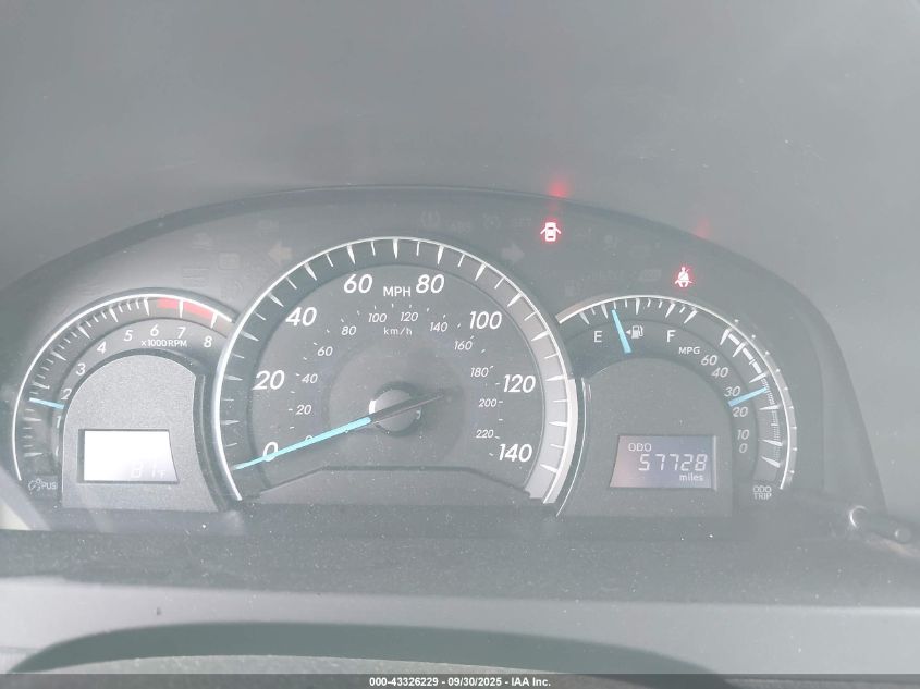 2012 Toyota Camry Xle VIN: 4T1BF1FK5CU063514 Lot: 43326229