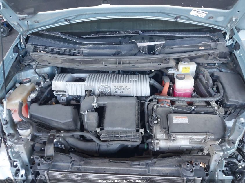 2015 Toyota Prius Two VIN: JTDKN3DU6F1961861 Lot: 43326230