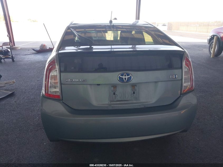 2015 Toyota Prius Two VIN: JTDKN3DU6F1961861 Lot: 43326230