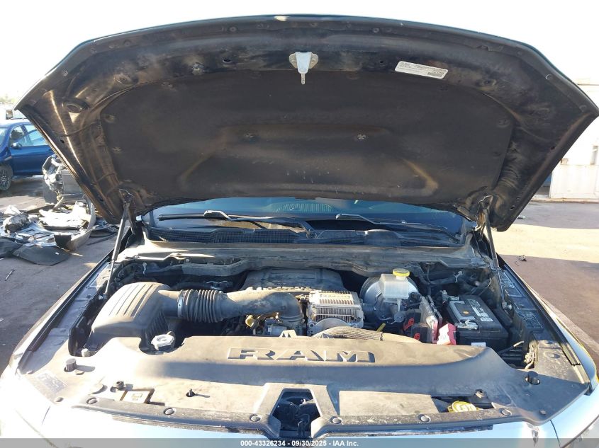 2019 Ram 1500 Big Horn/Lone Star 4X4 6'4 Box VIN: 1C6SRFBT2KN656075 Lot: 43326234