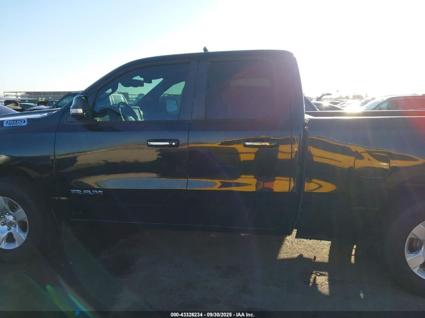 2019 Ram 1500 Big Horn/Lone Star 4X4 6'4 Box VIN: 1C6SRFBT2KN656075 Lot: 43326234