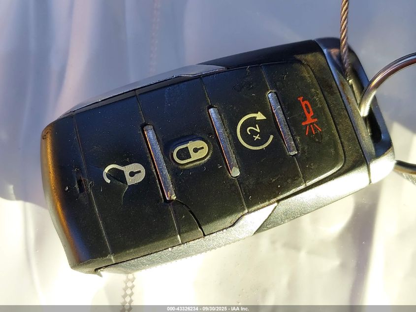 2019 Ram 1500 Big Horn/Lone Star 4X4 6'4 Box VIN: 1C6SRFBT2KN656075 Lot: 43326234