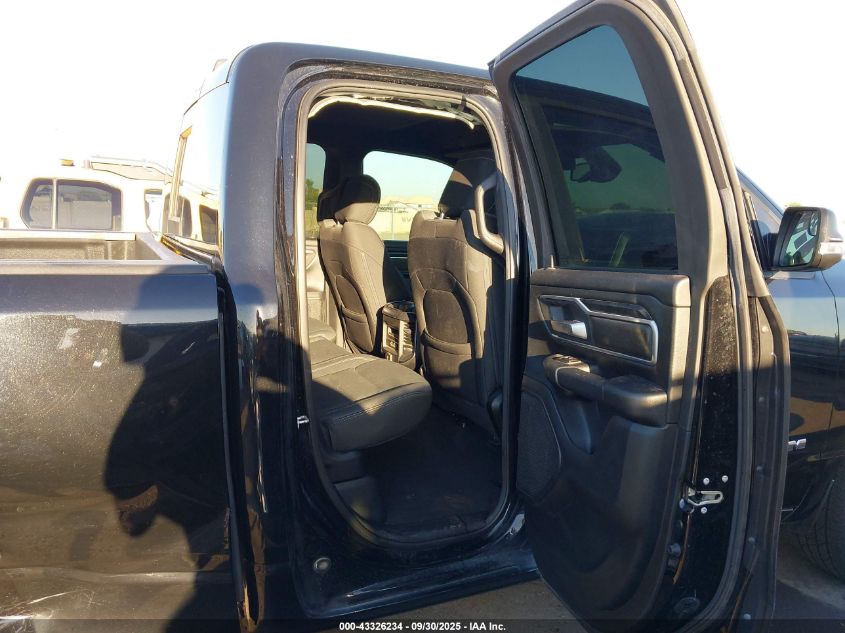 2019 Ram 1500 Big Horn/Lone Star 4X4 6'4 Box VIN: 1C6SRFBT2KN656075 Lot: 43326234