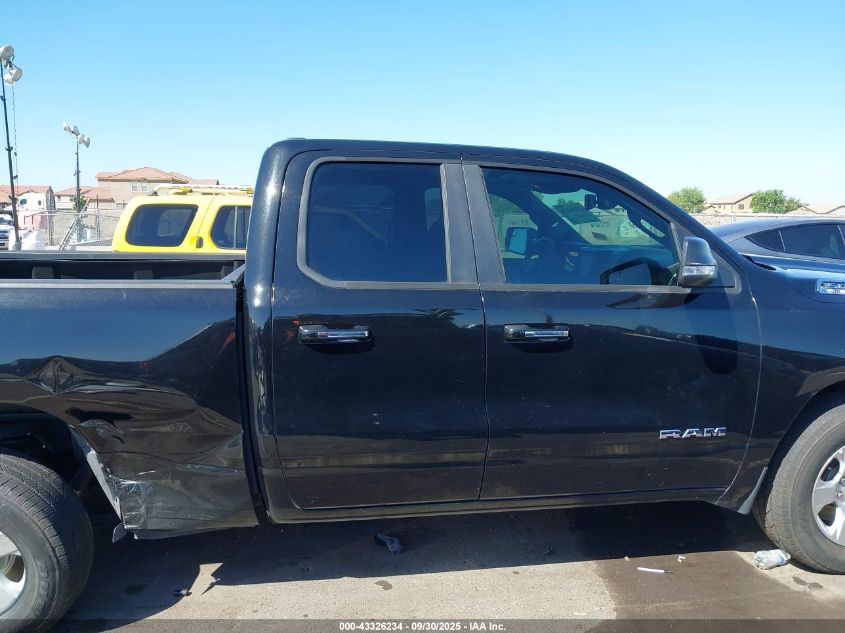 2019 Ram 1500 Big Horn/Lone Star 4X4 6'4 Box VIN: 1C6SRFBT2KN656075 Lot: 43326234