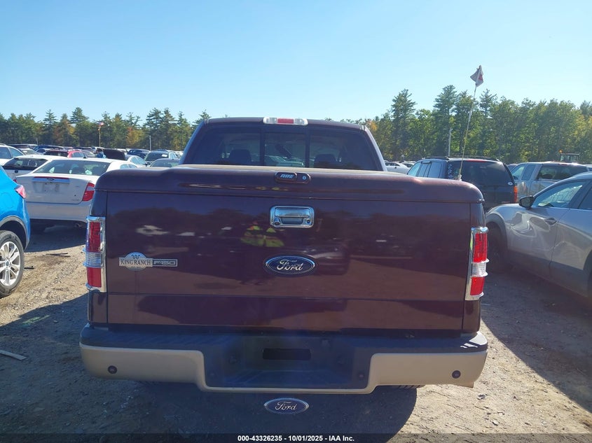 2008 Ford F-150 60Th Anniversary/Fx4/King Ranch/Lariat/Limited/Xlt VIN: 1FTPW14568KC25807 Lot: 43326235