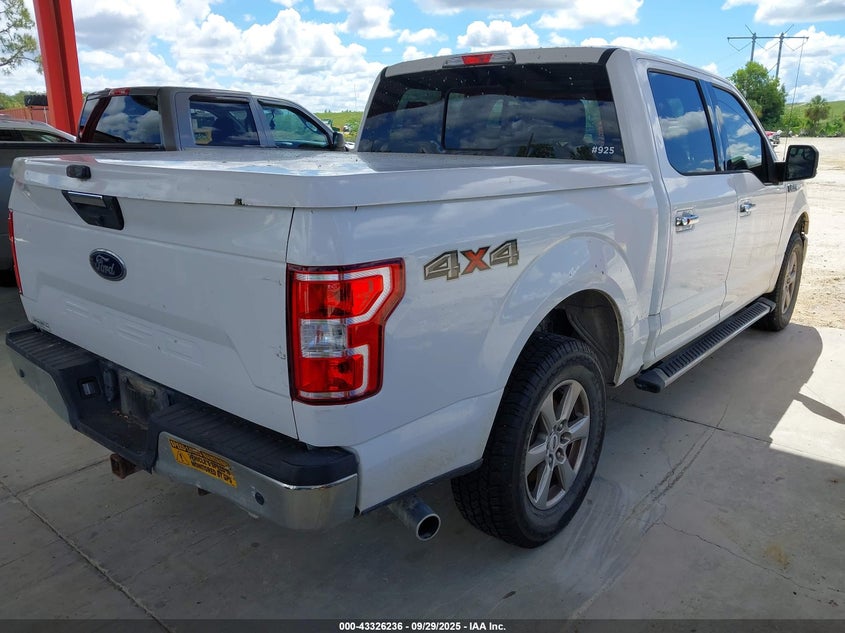 2018 FORD F-150 XLT 1FTEW1E58JKC67925