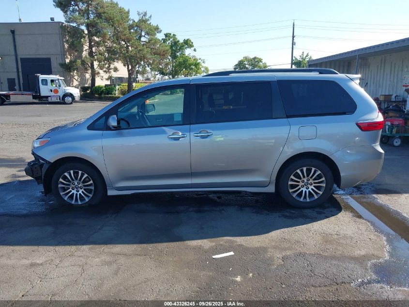 2018 TOYOTA SIENNA XLE 8 PASSENGER - 5TDYZ3DC7JS948201