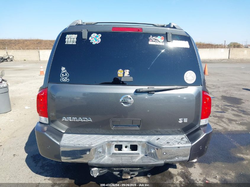 2005 Nissan Armada Se VIN: 5N1AA08A45N708062 Lot: 43326254