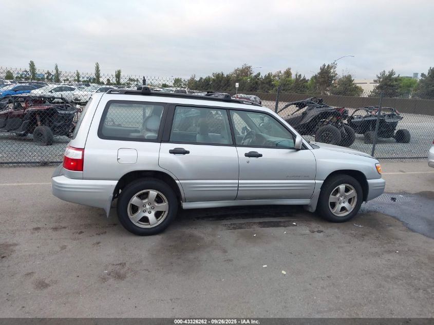 2002 Subaru Forester S VIN: JF1SF65642H740331 Lot: 43326262