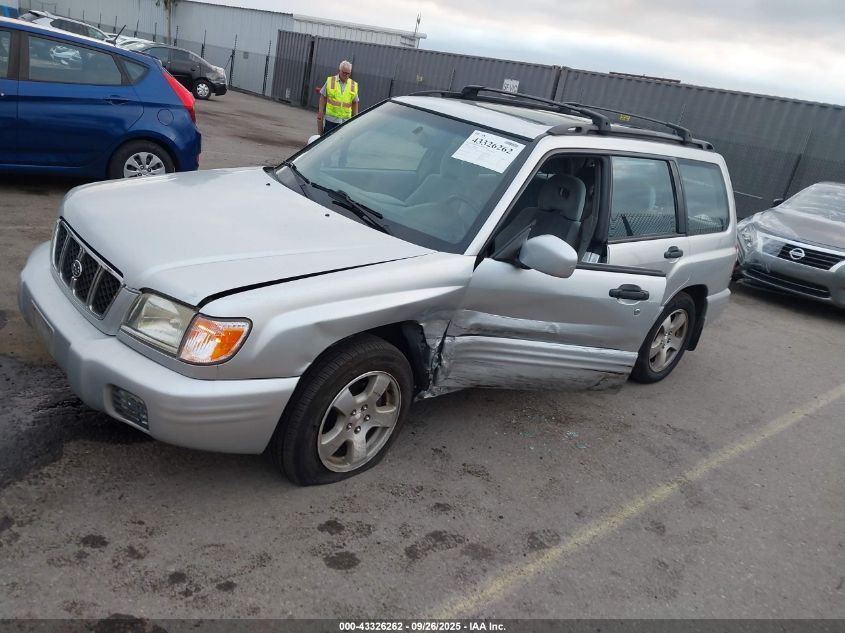 2002 Subaru Forester S VIN: JF1SF65642H740331 Lot: 43326262