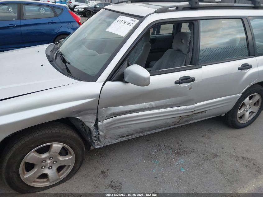 2002 Subaru Forester S VIN: JF1SF65642H740331 Lot: 43326262