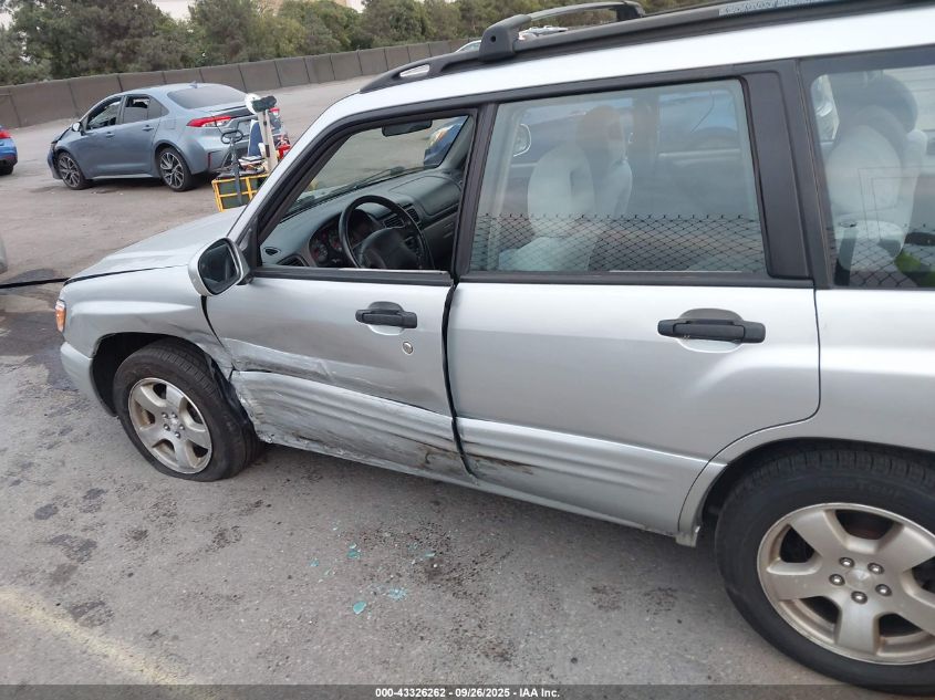 2002 Subaru Forester S VIN: JF1SF65642H740331 Lot: 43326262