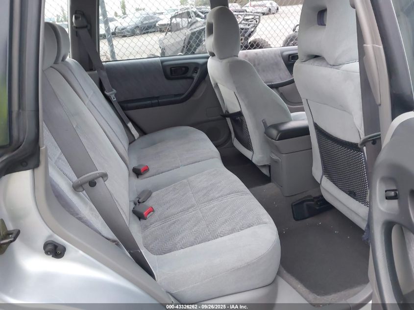 2002 Subaru Forester S VIN: JF1SF65642H740331 Lot: 43326262