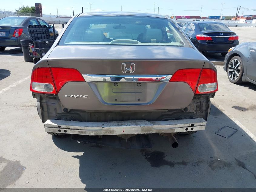 2009 Honda Civic Lx VIN: 1HGFA16539L007697 Lot: 43326265