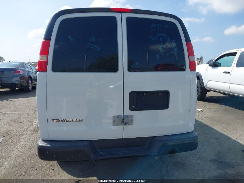 2017 Chevrolet Express 2500 Work Van VIN: 1GCWGAFF1H1106891 Lot: 43326289