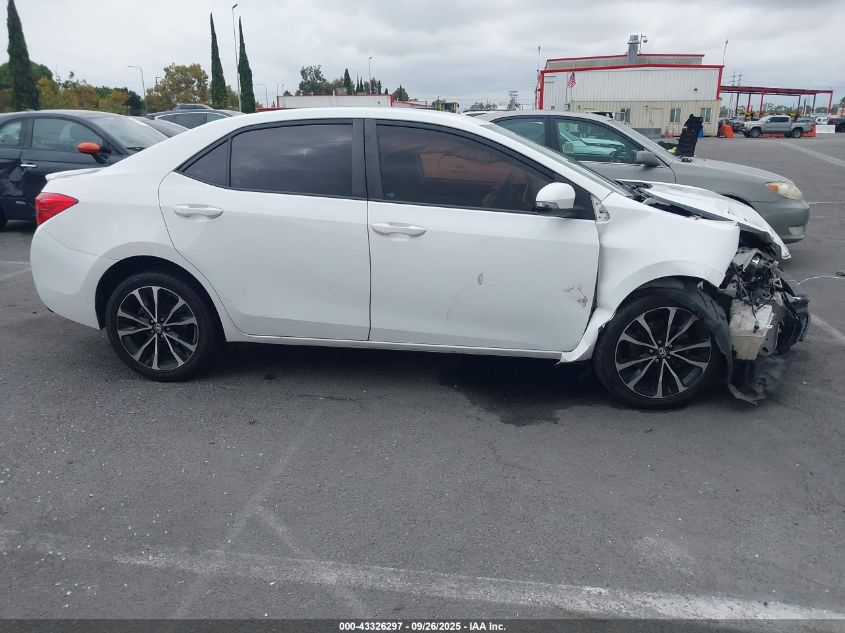 2017 Toyota Corolla Se VIN: 5YFBURHE7HP737313 Lot: 43326297