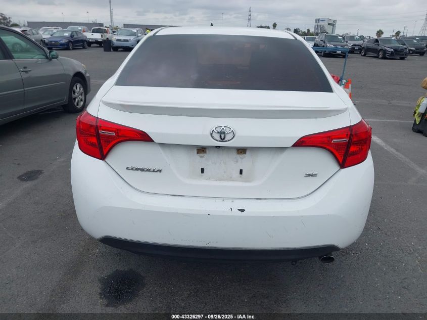 2017 Toyota Corolla Se VIN: 5YFBURHE7HP737313 Lot: 43326297