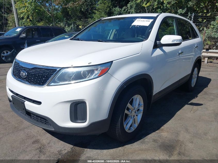 2015 Kia Sorento Lx VIN: 5XYKT3A65FG629485 Lot: 43326308