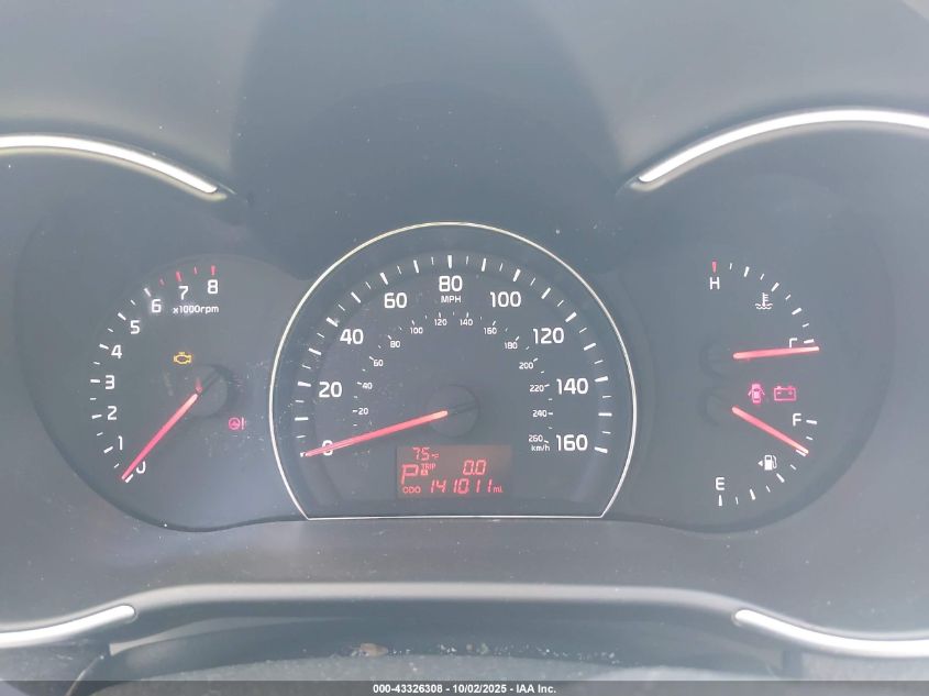 2015 Kia Sorento Lx VIN: 5XYKT3A65FG629485 Lot: 43326308