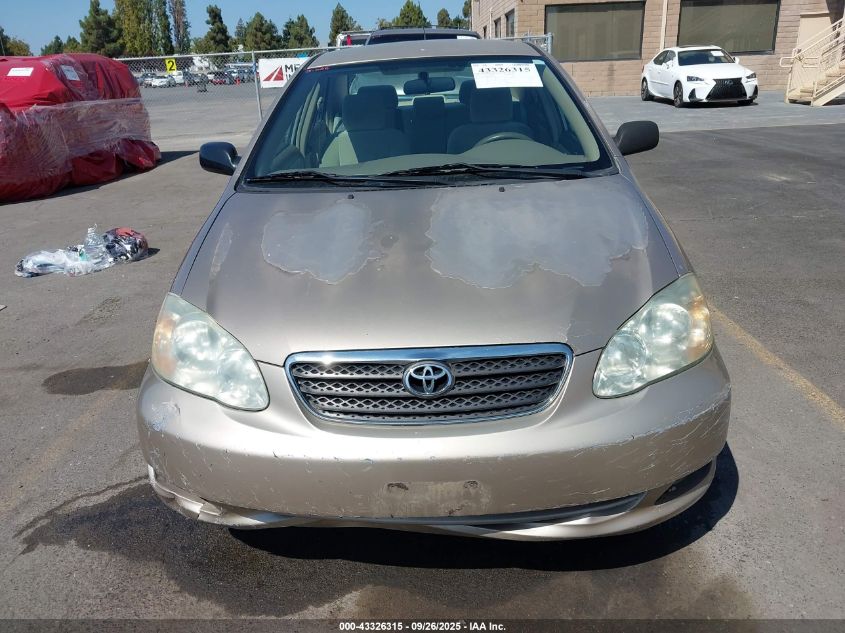 2005 Toyota Corolla Ce VIN: 1NXBR32E55Z492254 Lot: 43326315