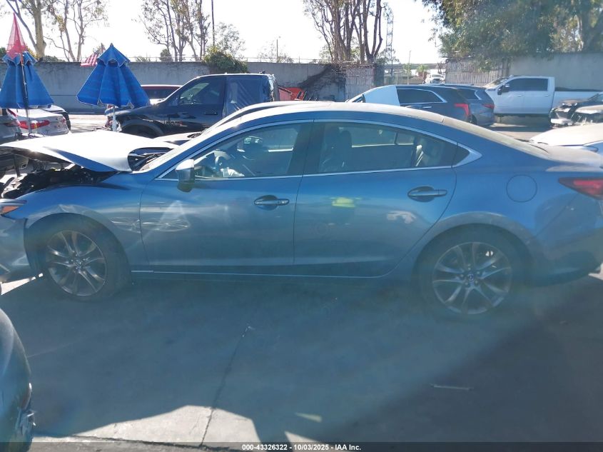 2017 Mazda Mazda6 Grand Touring VIN: JM1GL1W56H1105162 Lot: 43326322
